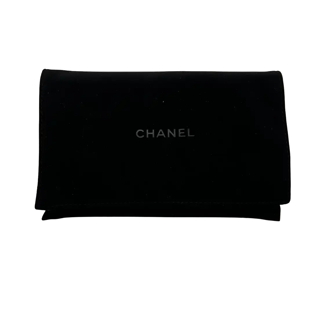 Chanel Reisepass Kartenetui Timeless Leder schwarz / neu Chanel