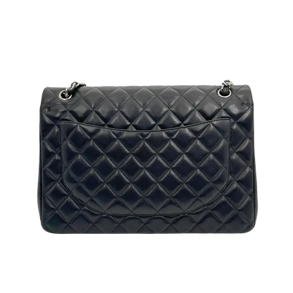 Chanel Timeless Jumbo Double Flap Bag 2011 schwarz Lammleder / sehr gut Chanel