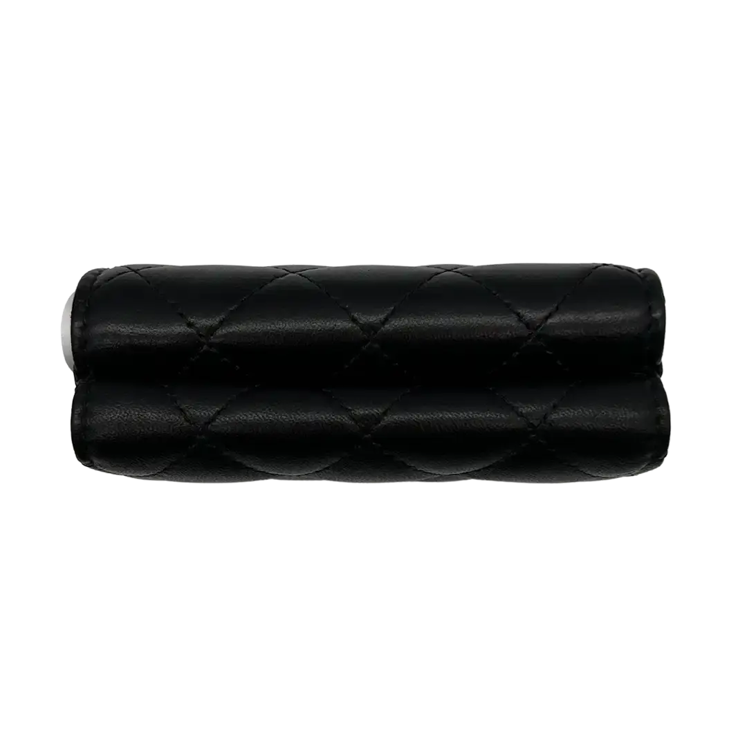 Chanel Timeless Portemonnaie aus Lammleder schwarz / ungetragen Chanel
