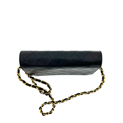 Chanel Timeless Wallet on Chain WOC Vintage Lammleder schwarz vergoldete Hardware/sehr gut Chanel