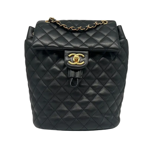 Chanel Urban Spirit Rucksack Backpack Small schwarz Fullset / sehr gut - Echtheitscheck
