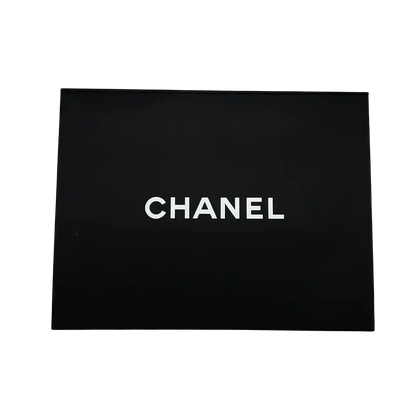 Chanel Vanity Case Bag CC Kaviar Leder schwarz weiß / ungetragen Chanel