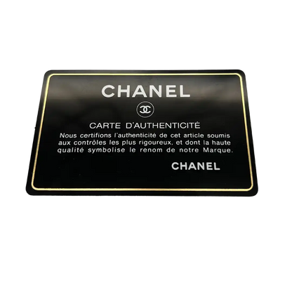 Chanel Vanity Case Bag CC Kaviar Leder schwarz weiß / ungetragen Chanel