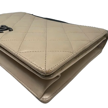 Chanel kleine Ballerina Flap Crossbody Bag / akzeptabel Chanel