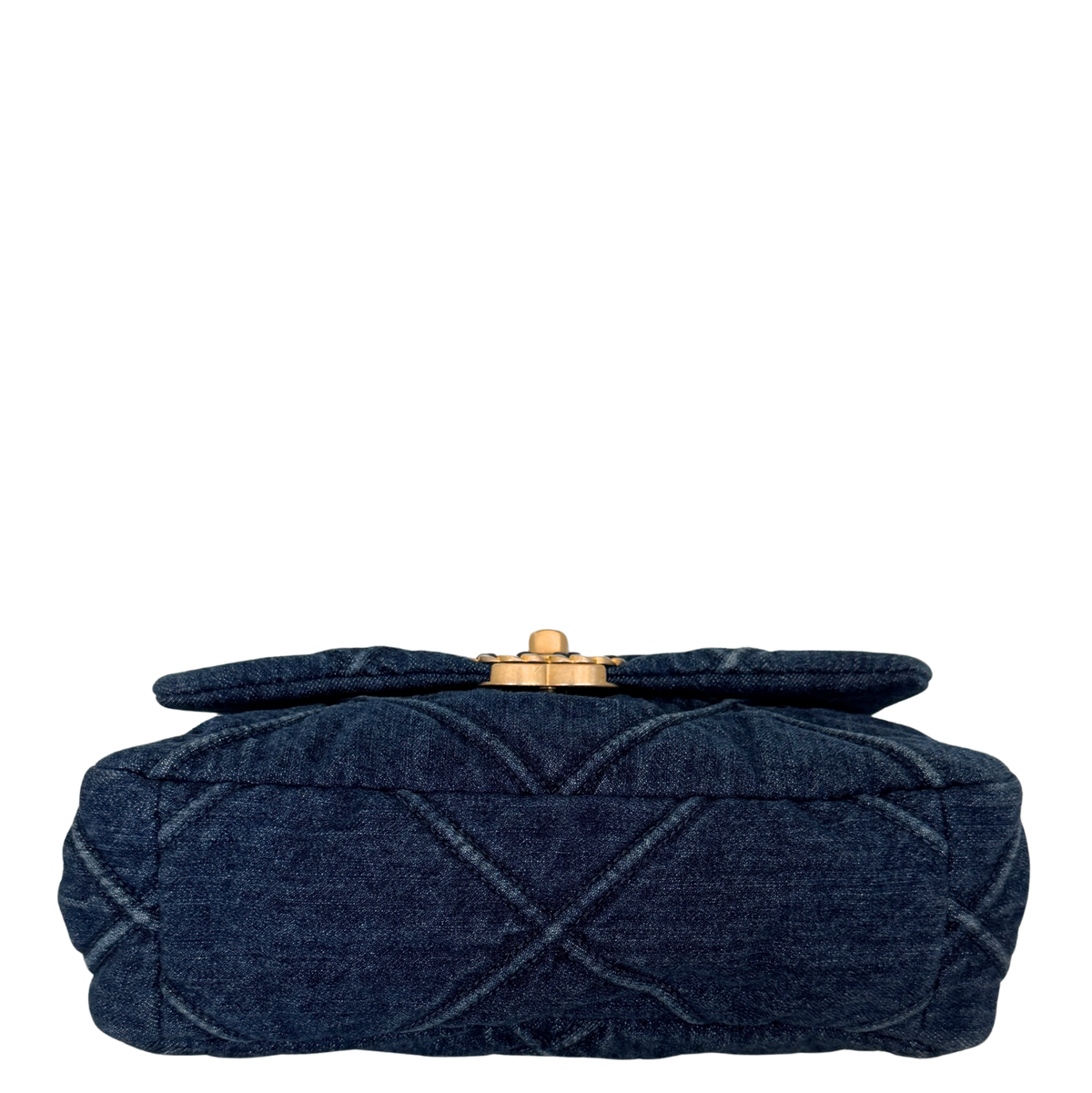 Chanel 19 Flap Bag Small Tasche Denim blau Fullset / sehr gut Chanel