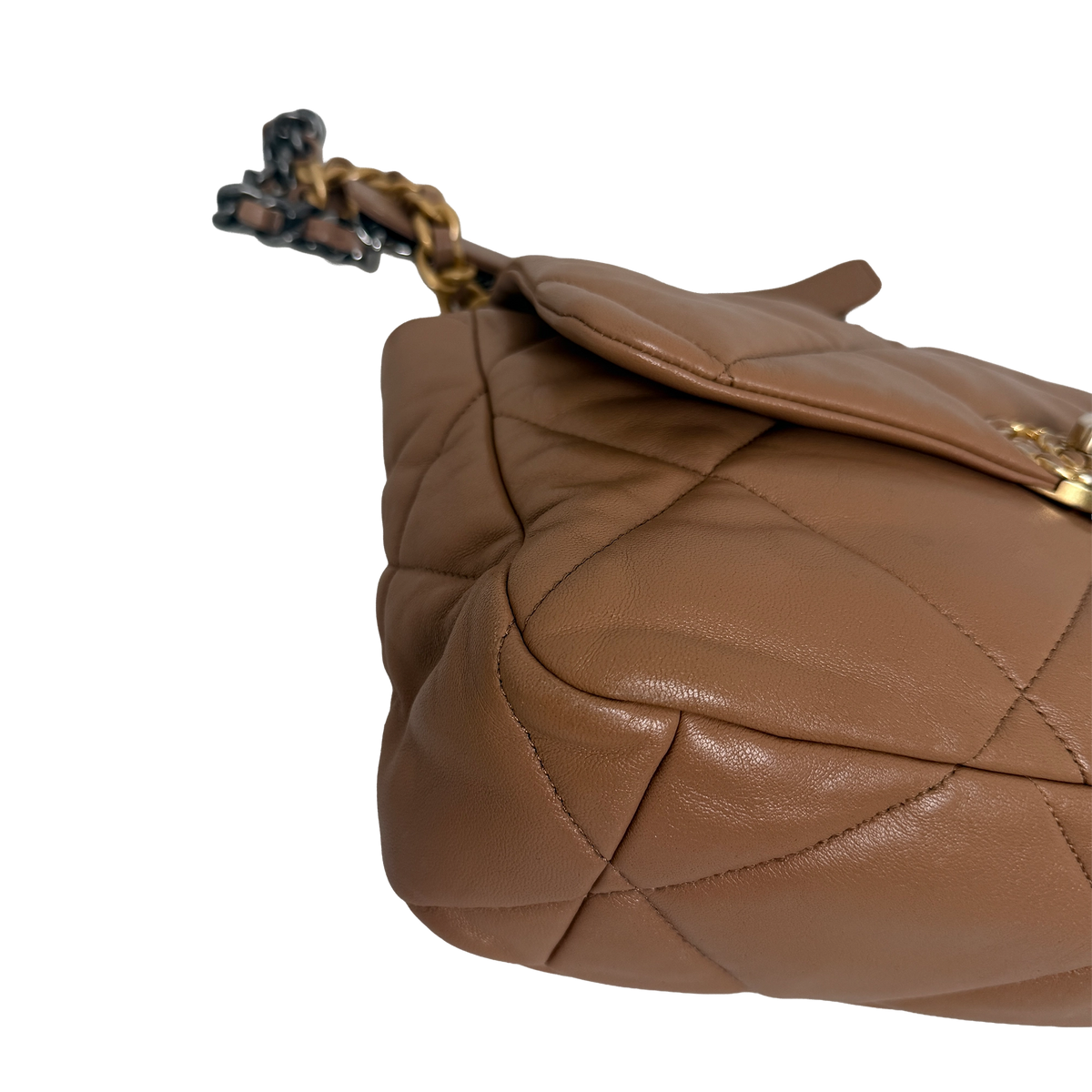 Chanel 19 Flap Bag Medium Lammleder braun Chanel