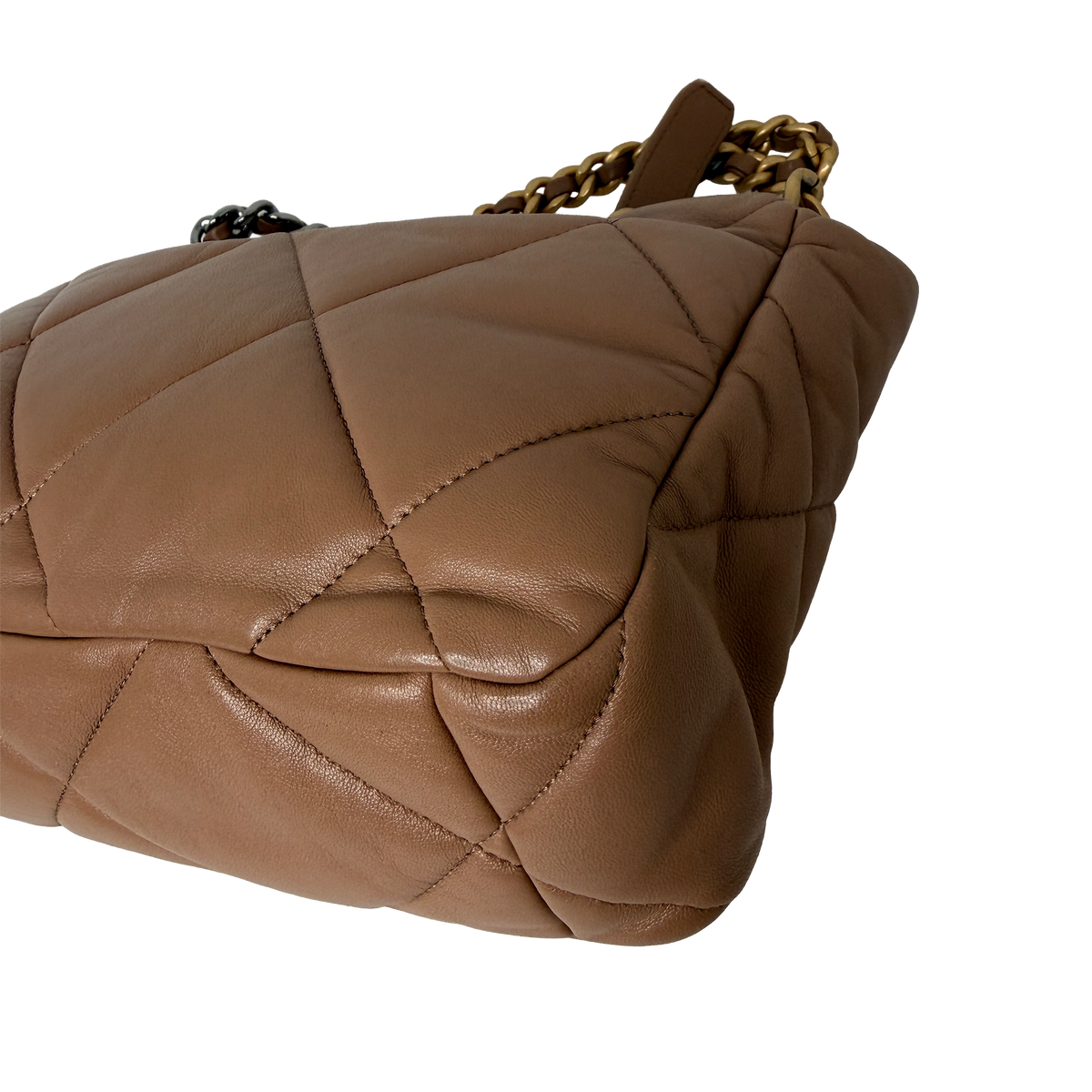 Chanel 19 Flap Bag Medium Lammleder braun Chanel