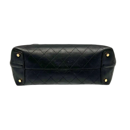 Chanel Deauville Leder Shopping Tasche Fullset / sehr gut Chanel