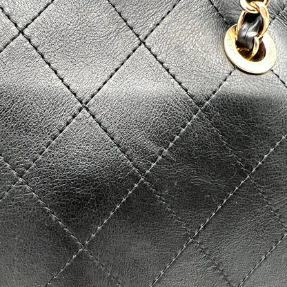 Chanel Deauville Leder Shopping Tasche Fullset / sehr gut Chanel