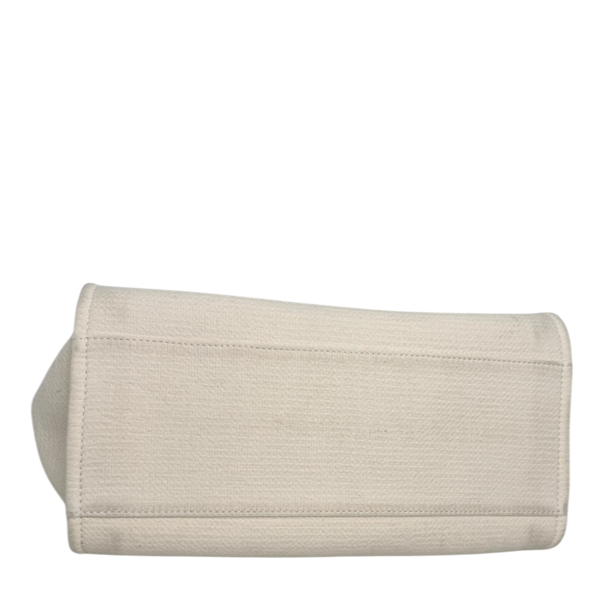 Chanel Deauville mittelgroße Tasche beige silberne Hardware 2022 / gut Chanel