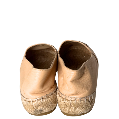 Chanel Espadrilles Größe 35 Beige / gut Chanel