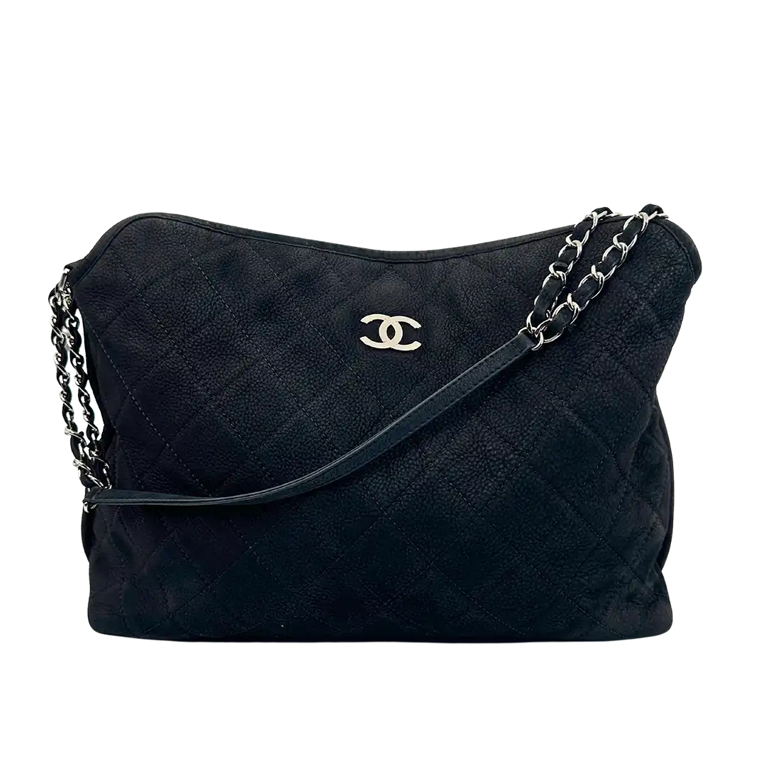 Chanel French Riviera Hobo Nubuckleder Large Handtasche / gut Chanel
