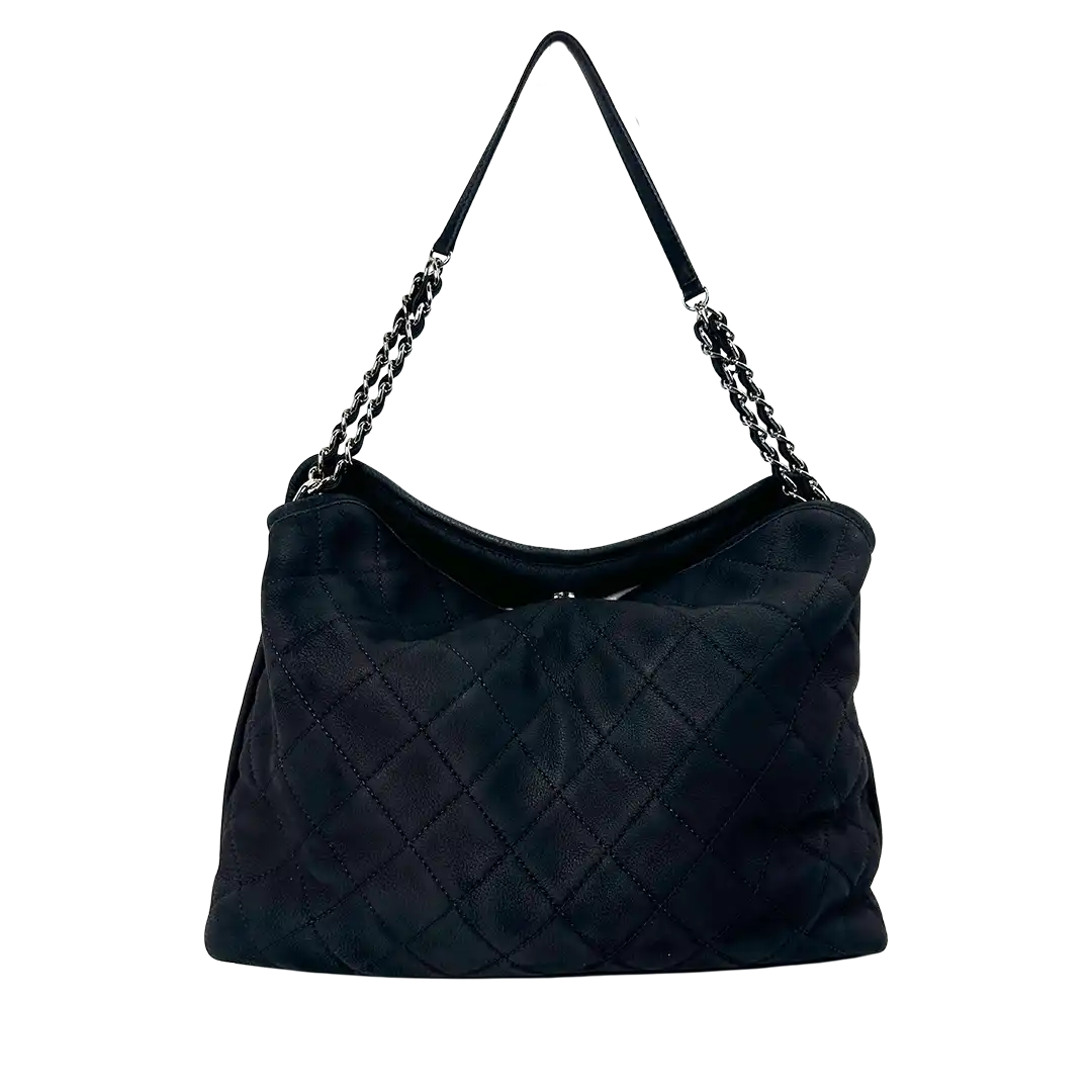 Chanel French Riviera Hobo Nubuckleder Large Handtasche / gut Chanel