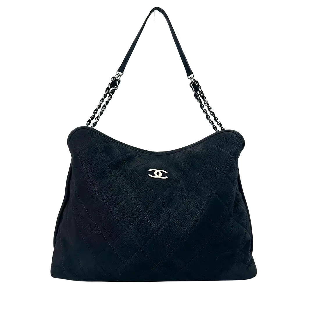 Chanel French Riviera Hobo Nubuckleder Large Handtasche / gut Chanel