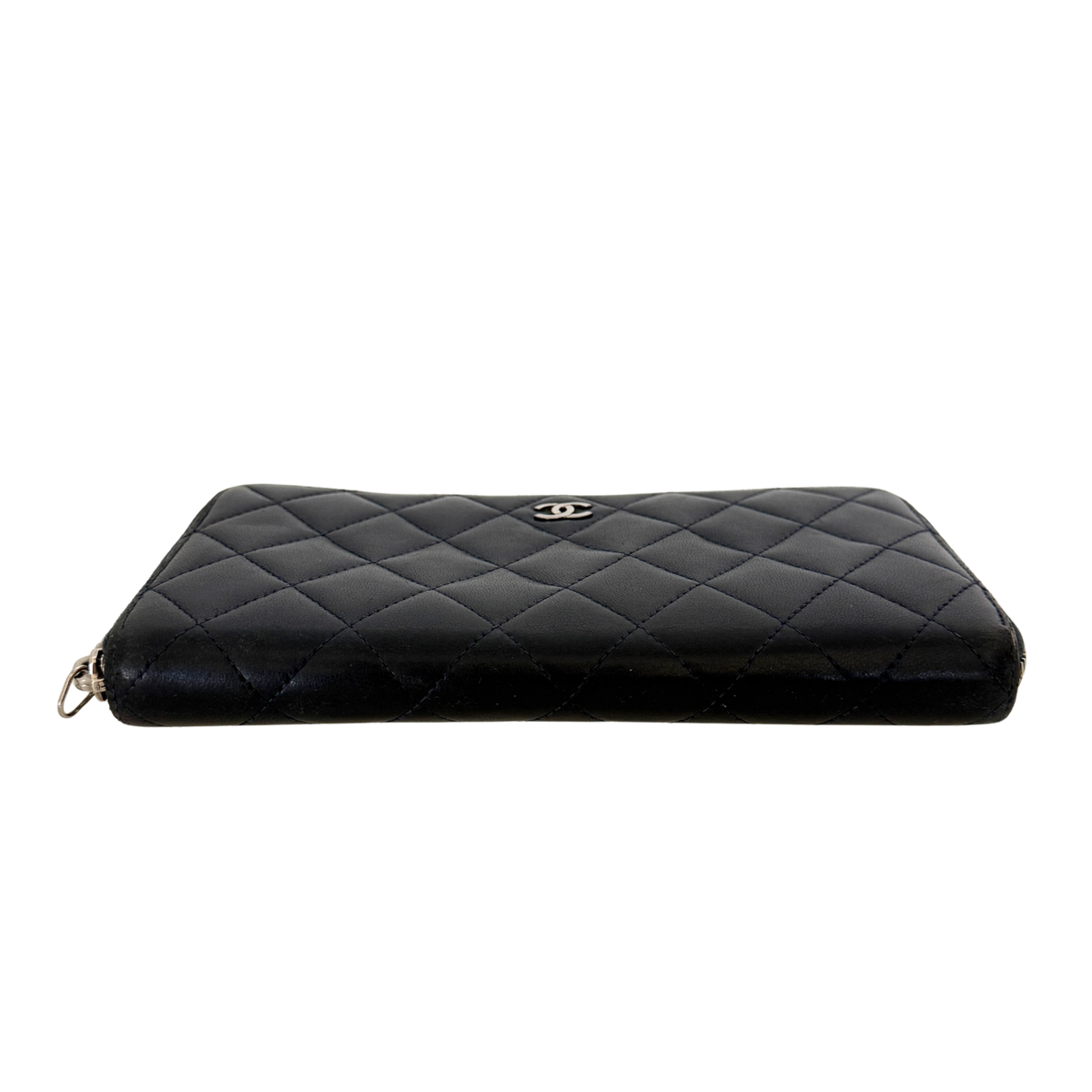 Chanel CC zip-around Geldbörse Dunkelblau / gut Louis Vuitton