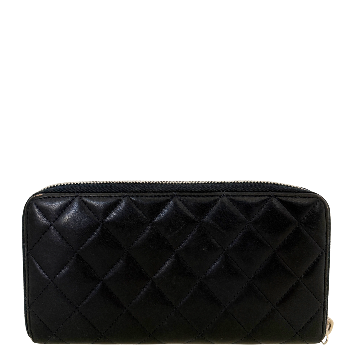 Chanel CC zip-around Geldbörse Dunkelblau / gut Louis Vuitton