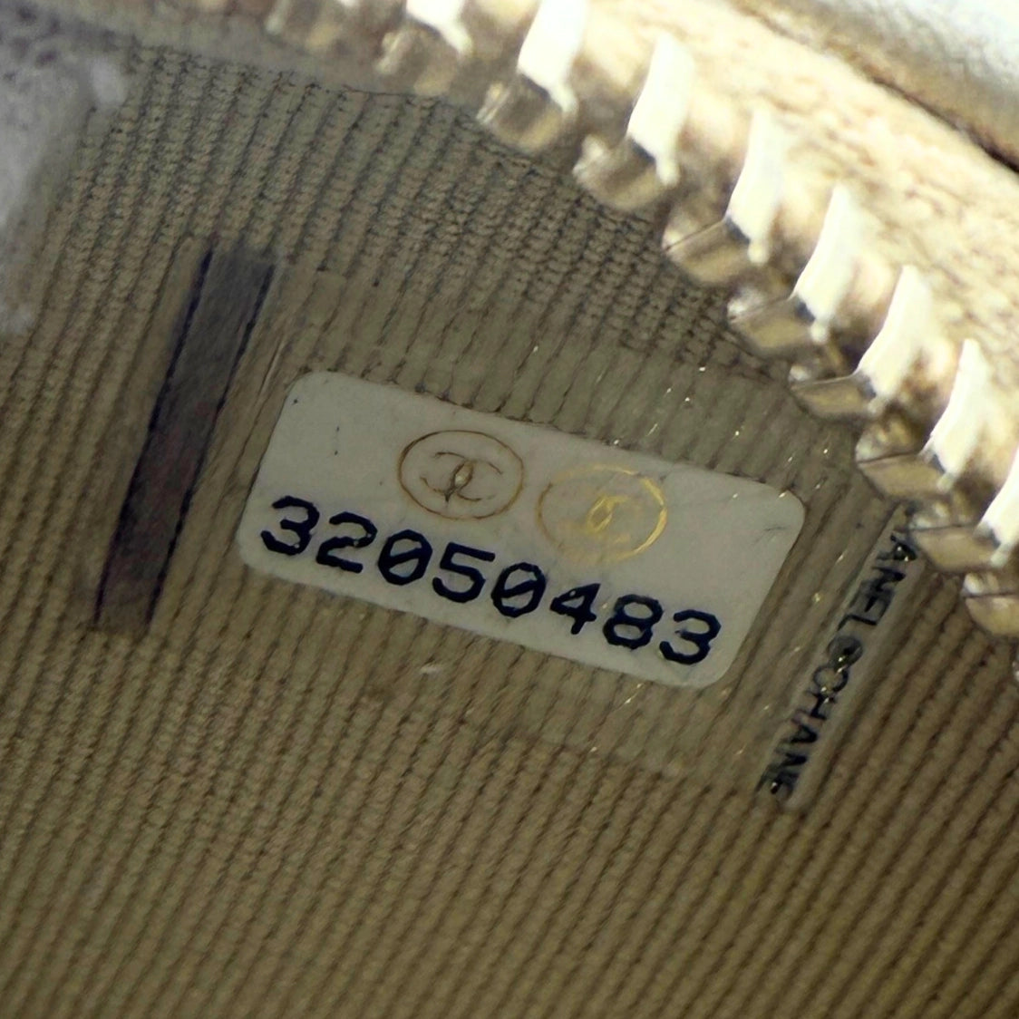 Chanel CC Mini Herztasche Gold  / gut Chanel
