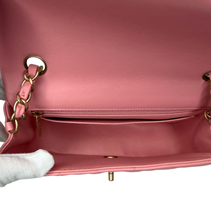 Chanel Timeless Rectangular Mini Flap Bag Pink 2019 Chanel
