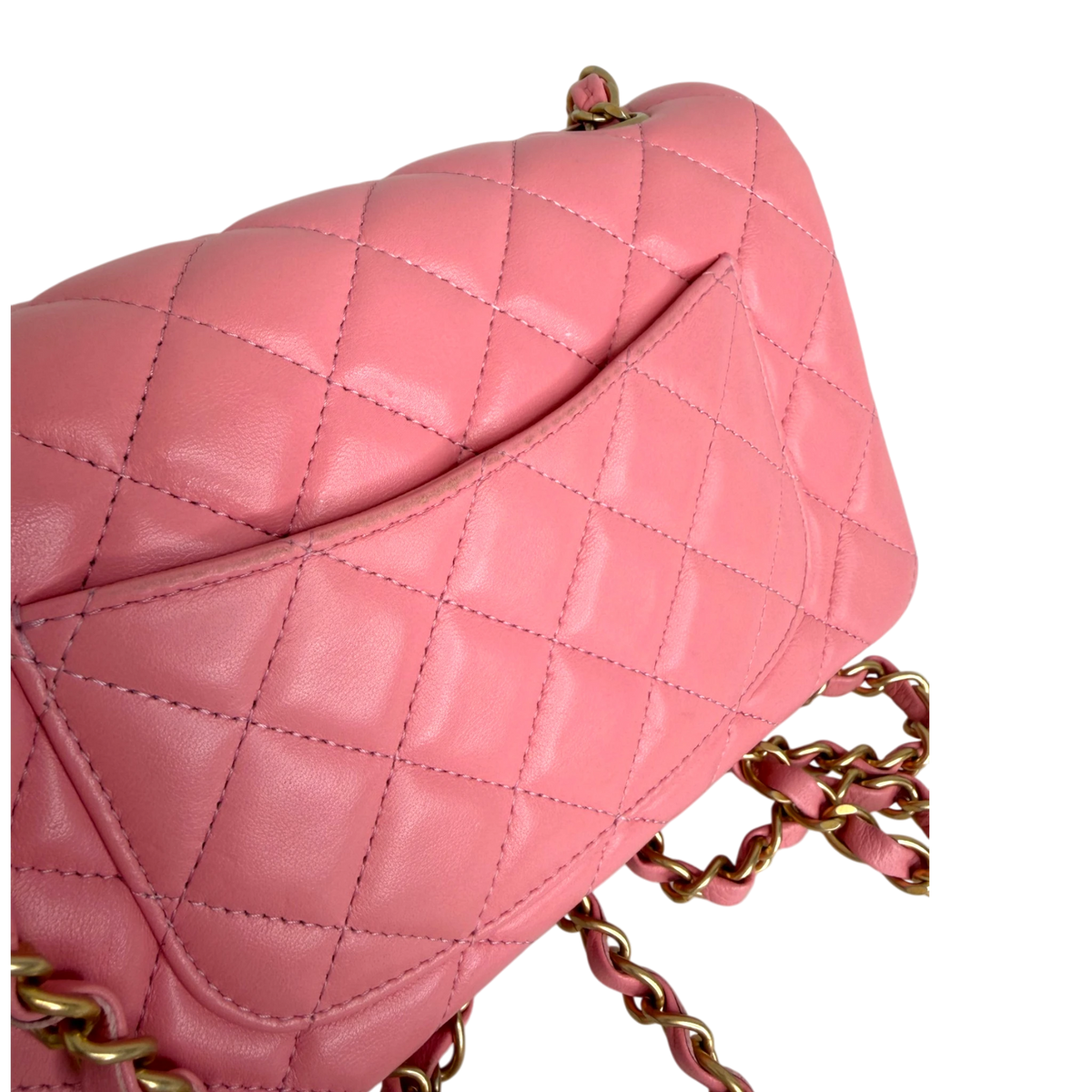 Chanel Timeless Rectangular Mini Flap Bag Pink 2019 Chanel