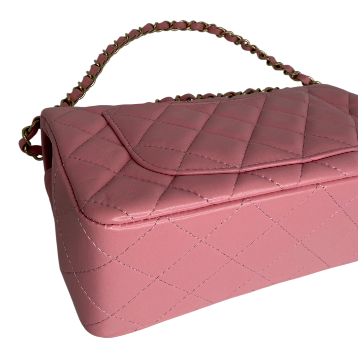Chanel Timeless Rectangular Mini Flap Bag Pink 2019 Chanel