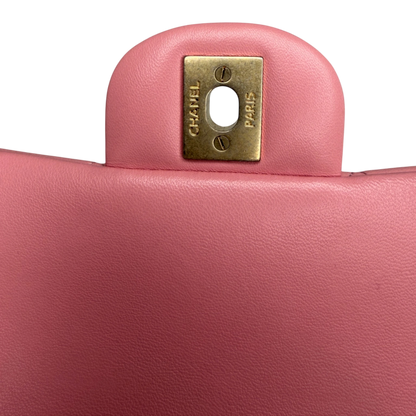 Chanel Timeless Rectangular Mini Flap Bag Pink 2019 Chanel
