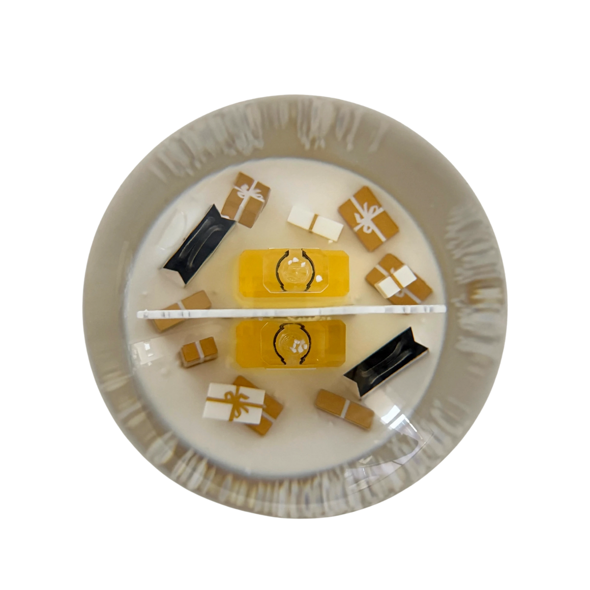 Chanel Schneekugel 2024 Gold / neuwertig Chanel