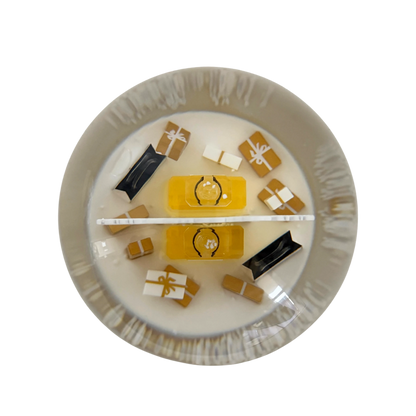 Chanel Schneekugel 2024 Gold / neuwertig Chanel