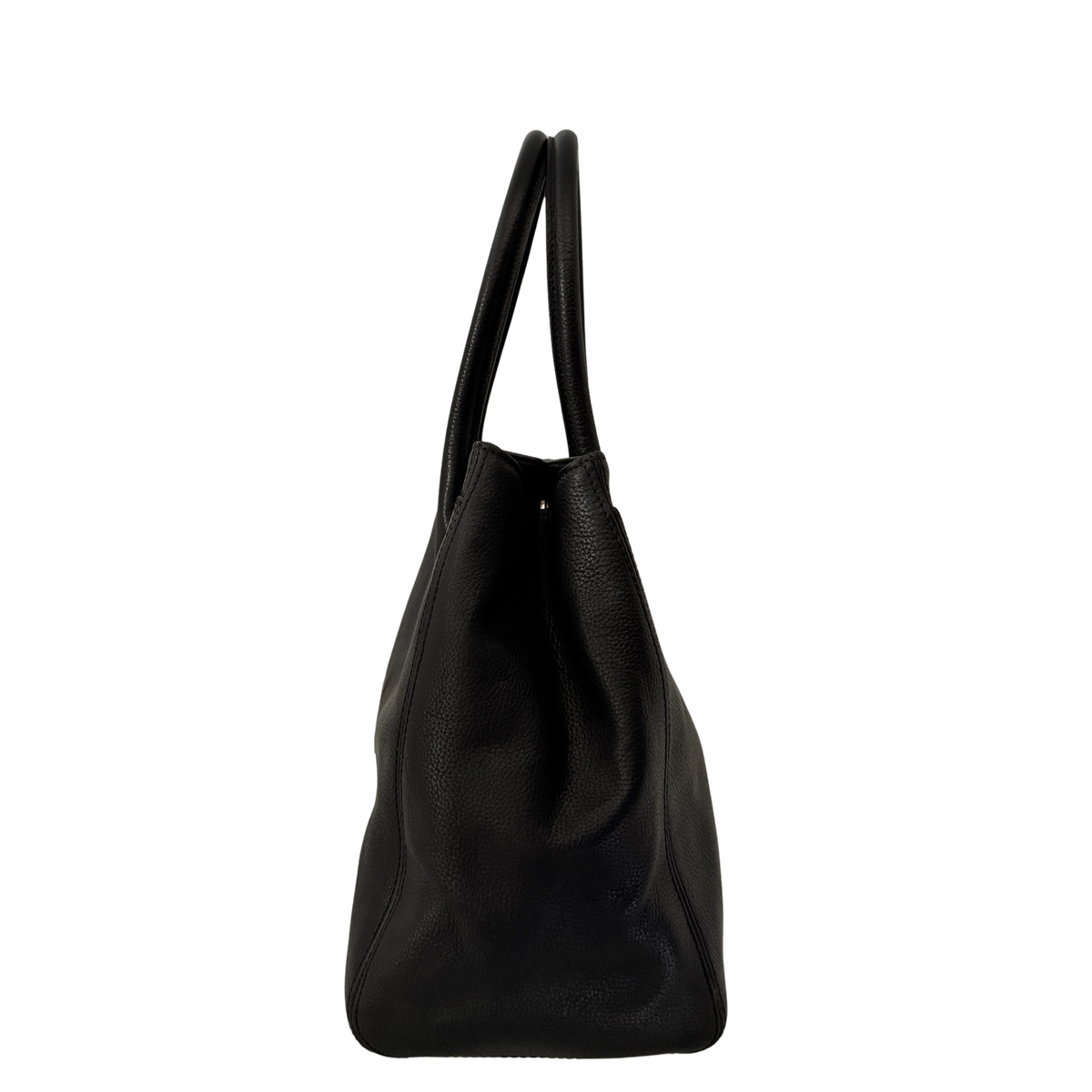 Chanel Executive Cerf Tote Bag Schwarz / sehr gut Chanel