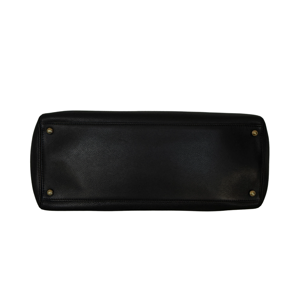 Chanel Executive Cerf Tote Bag Schwarz / sehr gut Chanel