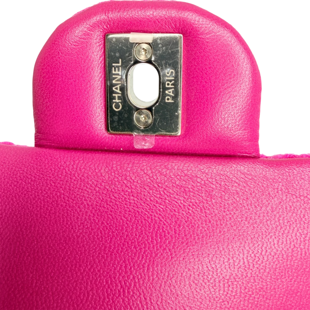 Chanel Timeless Double Flapbag Medium Tweed Pink 2022 Chanel