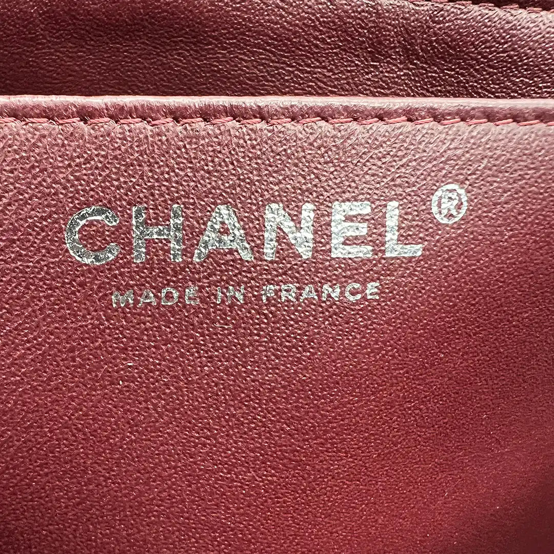 Chanel Timeless Jumbo Single Flap Bag Handtasche 2010 schwarz Lammleder / sehr gut Chanel