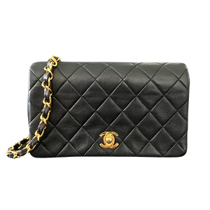 Chanel Timeless Classic Mini Tasche zwart Vintage