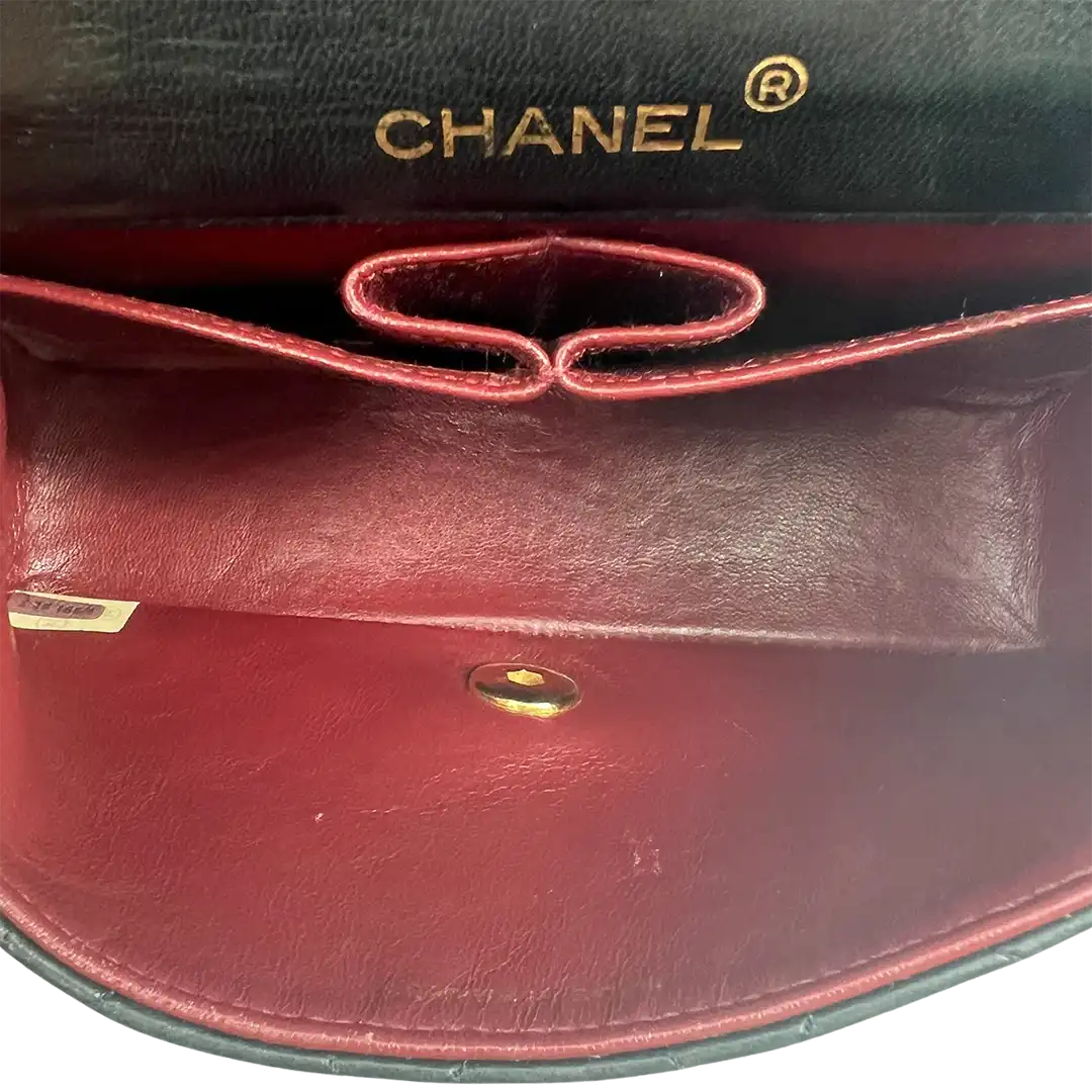 Chanel Timeless Classic Mini Tasche schwarz Vintage / sehr gut Chanel