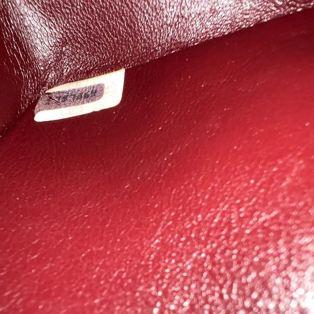 Chanel Timeless Classic Mini Tasche schwarz Vintage / sehr gut Chanel