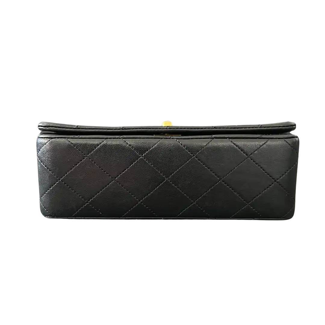 Chanel Timeless Classic Mini Tasche schwarz Vintage / sehr gut Chanel