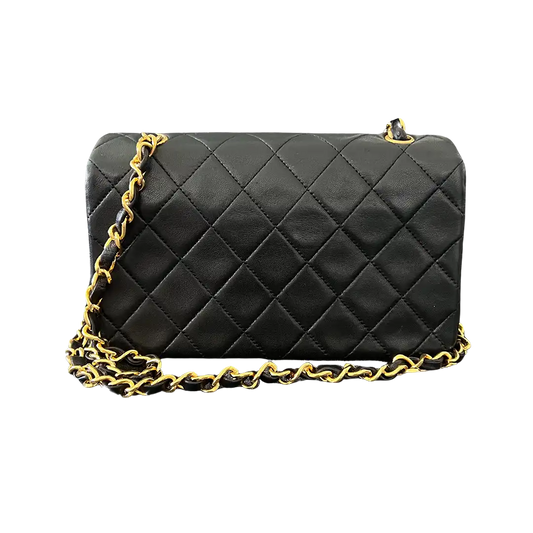 Chanel Timeless Classic Mini Tasche schwarz Vintage / sehr gut Chanel
