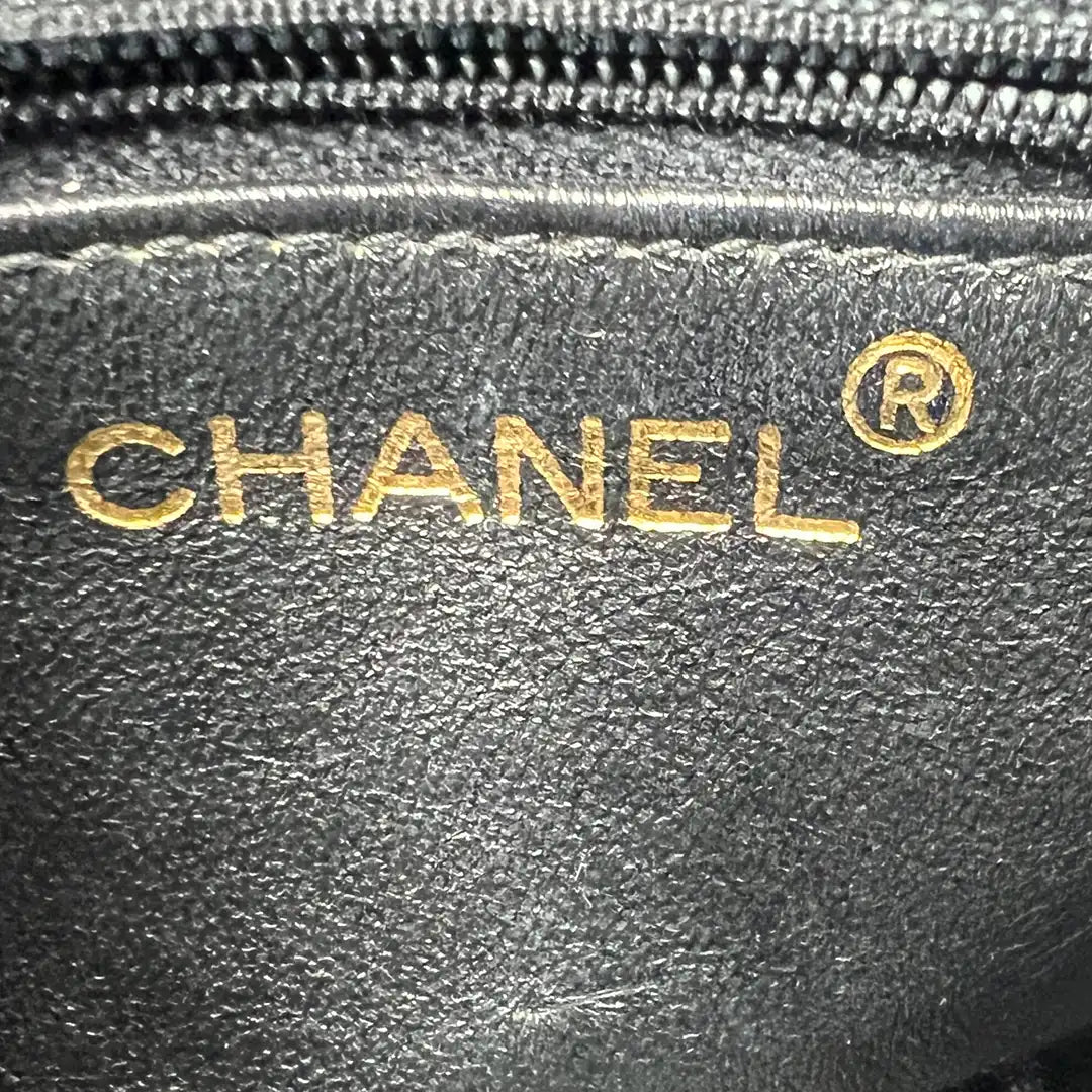 Chanel Mini Vintage Handtasche schwarz Leder / sehr gut Chanel