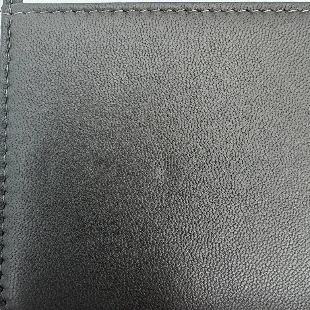 Chanel Wallet on Chain Lammleder dunkelgrau goldene Hardware Fullset / neuwertig Chanel