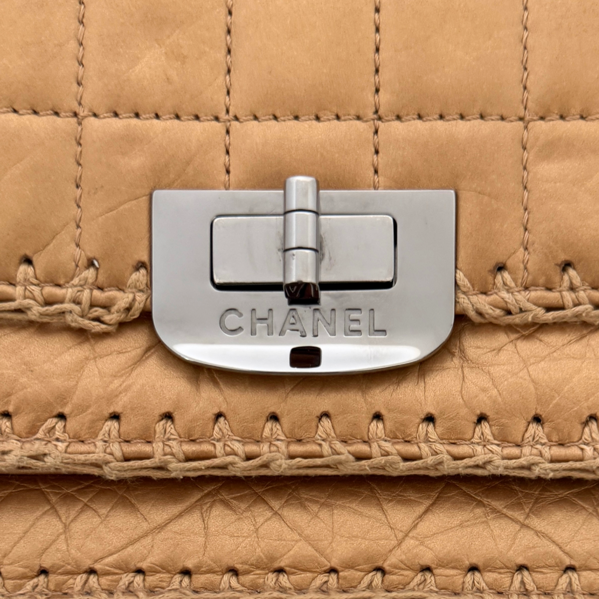 Chanel Whipstitch Flap Bag Gold / gut Chanel