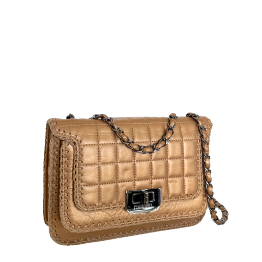 Chanel Whipstitch Flap Bag Gold / gut Chanel