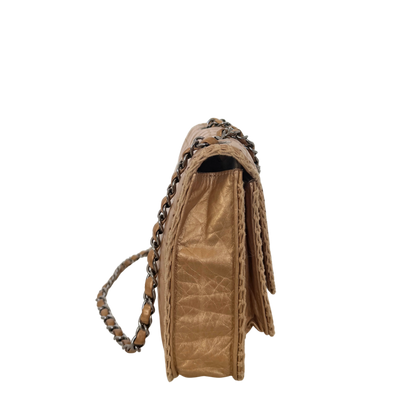 Chanel Whipstitch Flap Bag Gold / gut Chanel