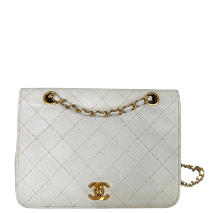 Chanel Timeless Single Flap Small Weiß / gut Chanel