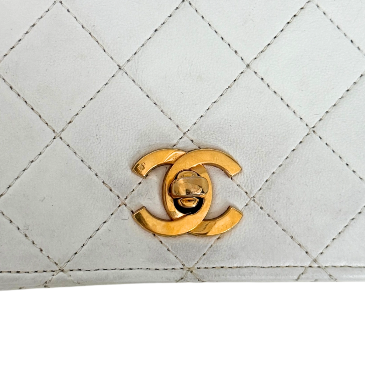 Chanel Timeless Single Flap Small Weiß / gut Chanel