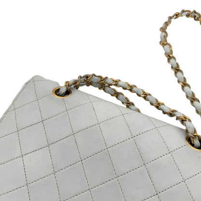 Chanel Timeless Single Flap Small Weiß / gut Chanel
