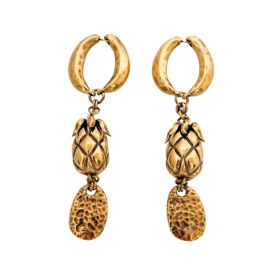 Chloé Fruits Ohrringe Gold / neuwertig Chloé