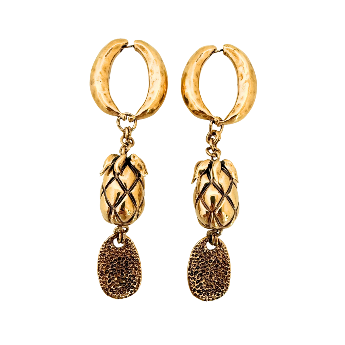 Chloé Fruits Ohrringe Gold / neuwertig Chloé