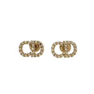 Christian Dior Clair D Lune Oorbellen Goud