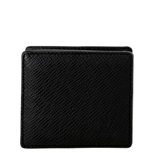 Louis Vuitton Munt Portemonnee Zwart