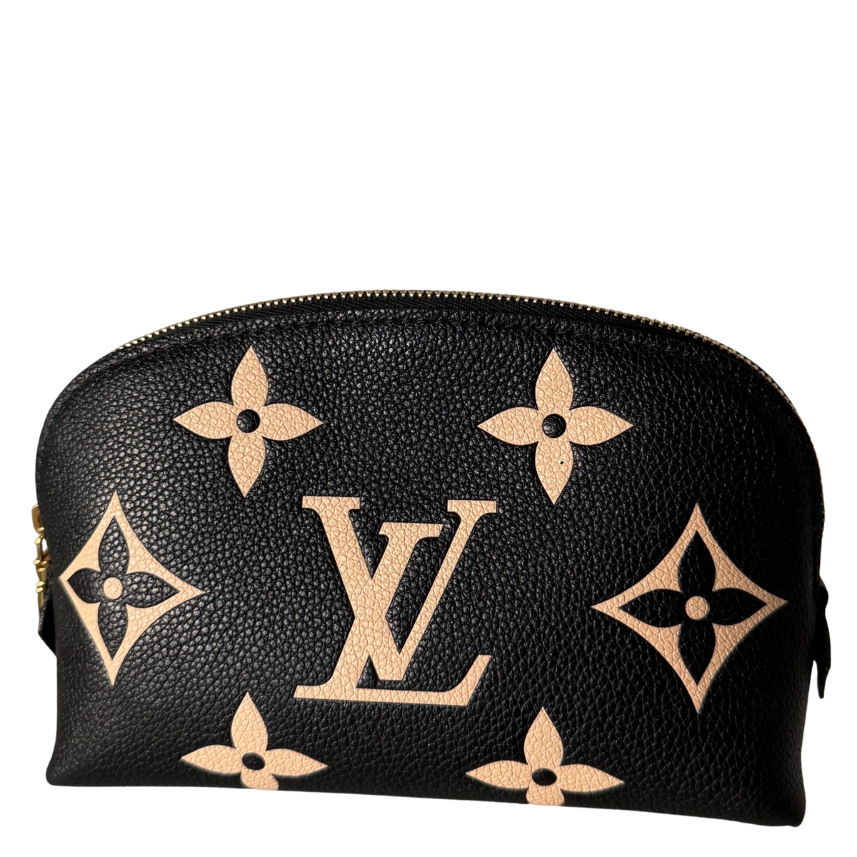 Louis Vuitton Cosmetic Pouch PM Monogram Empreinte Zwart