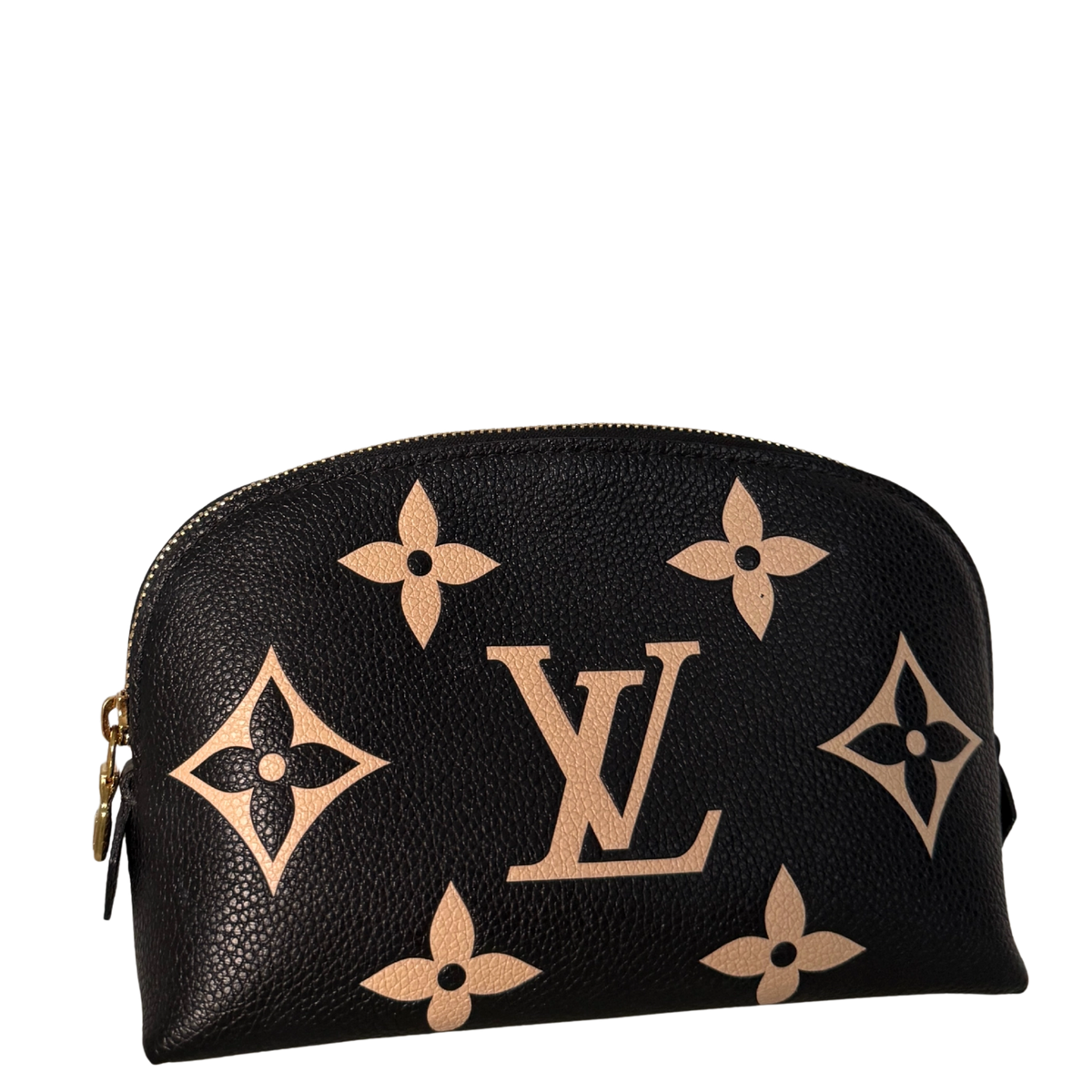 Louis Vuitton Cosmetic Pouch PM Monogram Empreinte Zwart